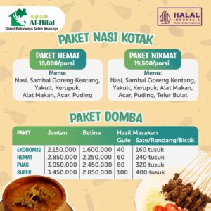 Jasa Aqiqah Cirebon Al Hilal: Paket Aqiqah Bersertifikat MUI