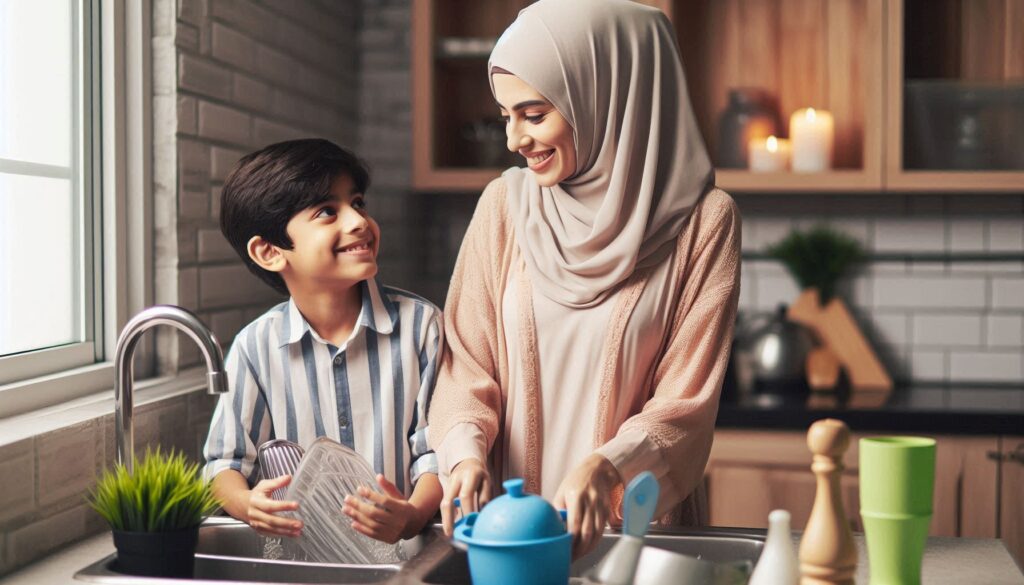 Melibatkan Anak dalam Pekerjaan Rumah Tangga Cara Efektif Mendidik Anak Mandiri dan Percaya Diri