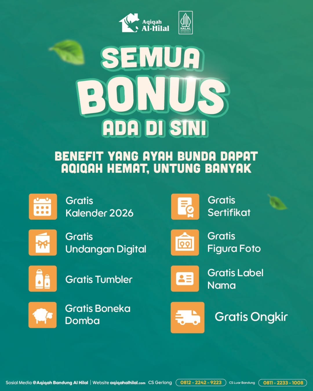 Aqiqah Bandung Al Hilal dan Sekitarnya