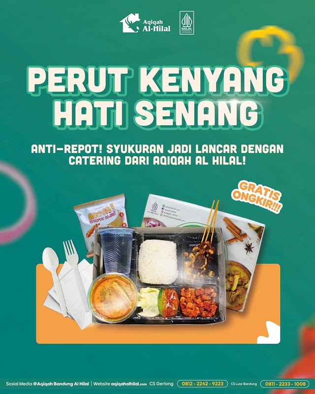 Aqiqah Bandung Terpercaya & Amanah | Aqiqah Al Hilal