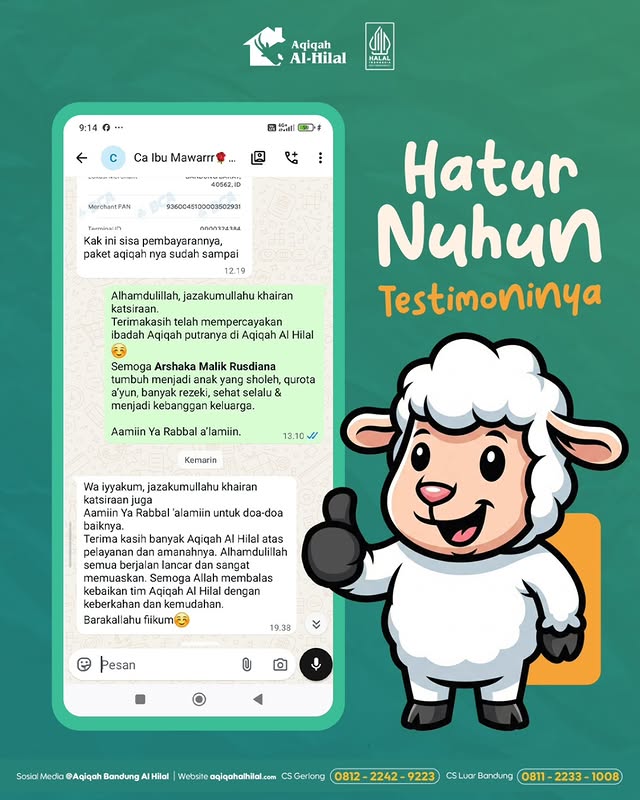 Promo Paket Aqiqah Al Hilal Bandung Terbaik 2026