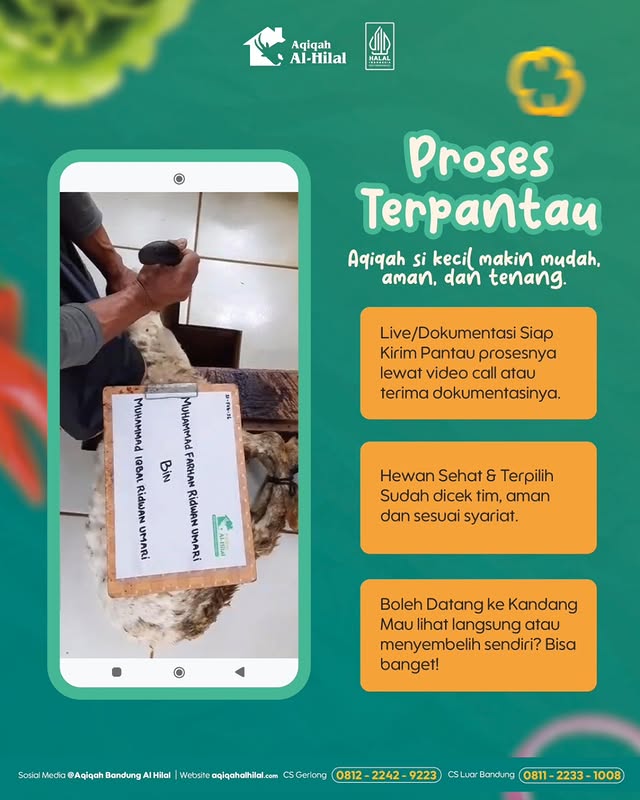 Aqiqah Cirebon Pilihan Keluarga Terbaik – Al Hilal Paket Lengkap Amanah