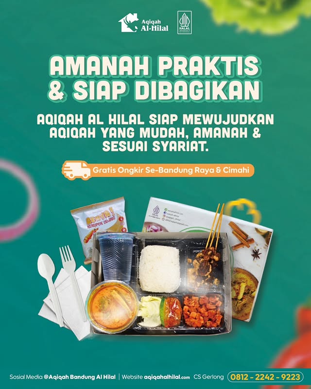 Promo Paket Aqiqah Al Hilal Bandung Terbaik 2026 | Harga Murah